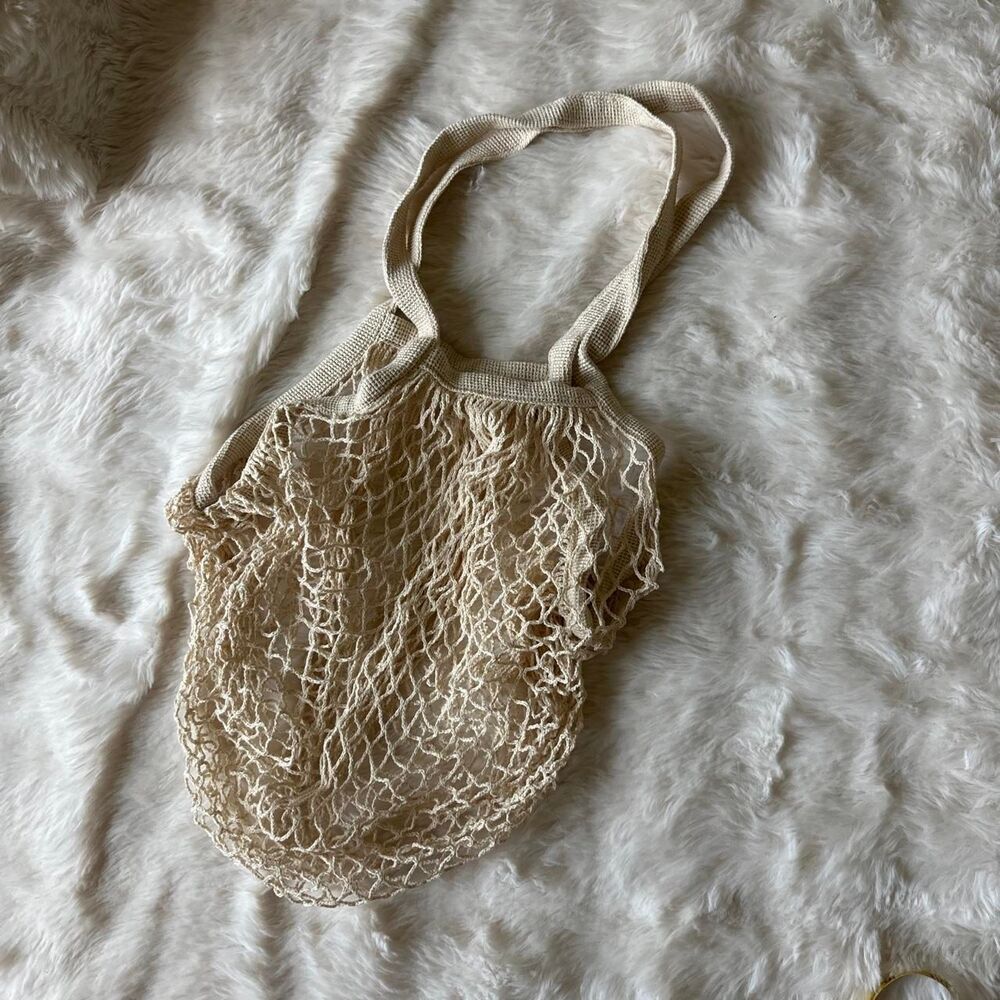 Unbranded Women's Cream and Tan Bag
